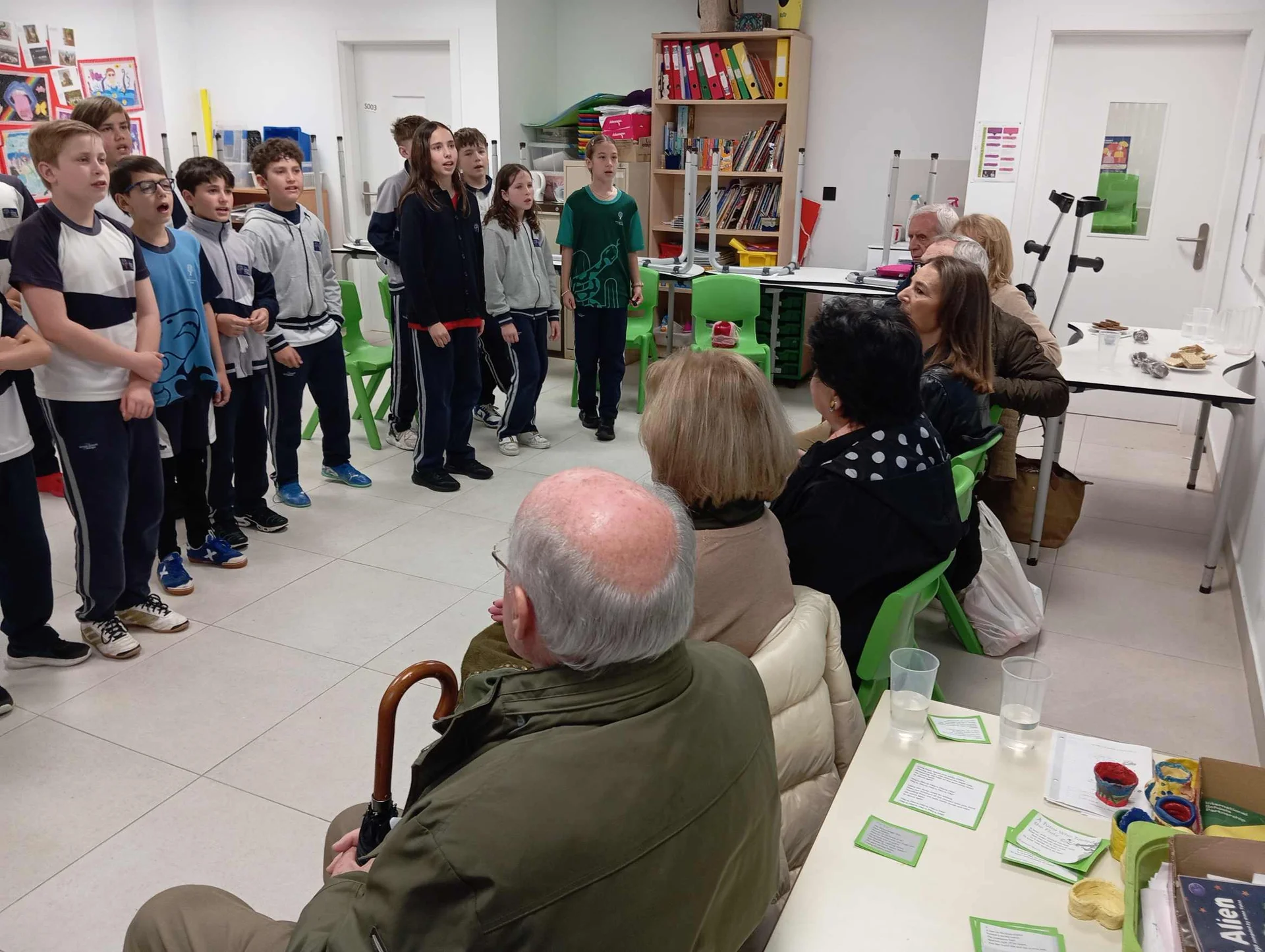The British School of Málaga celebra en marzo la primera Semana de los Abuelos